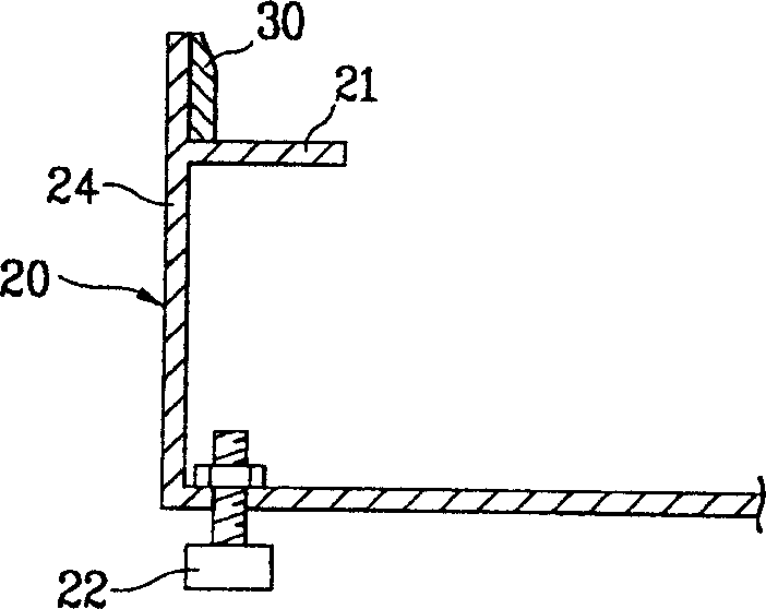 Arrangement bench for drum washing machine and assembly structure of drum washing machine and arrangement bench