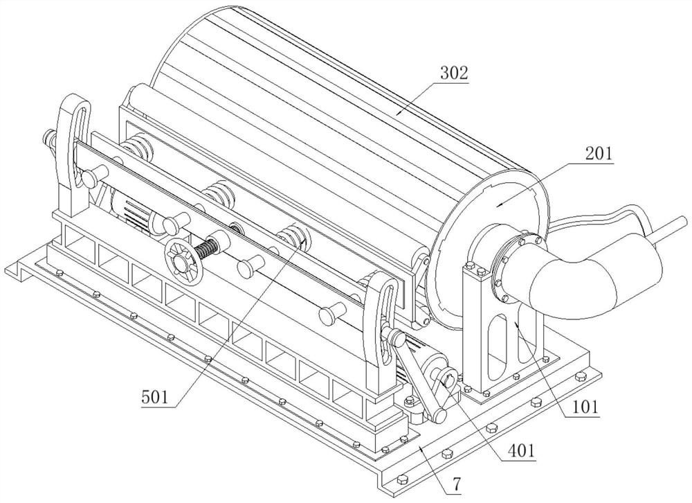 A paper machine high-efficiency steam piping system