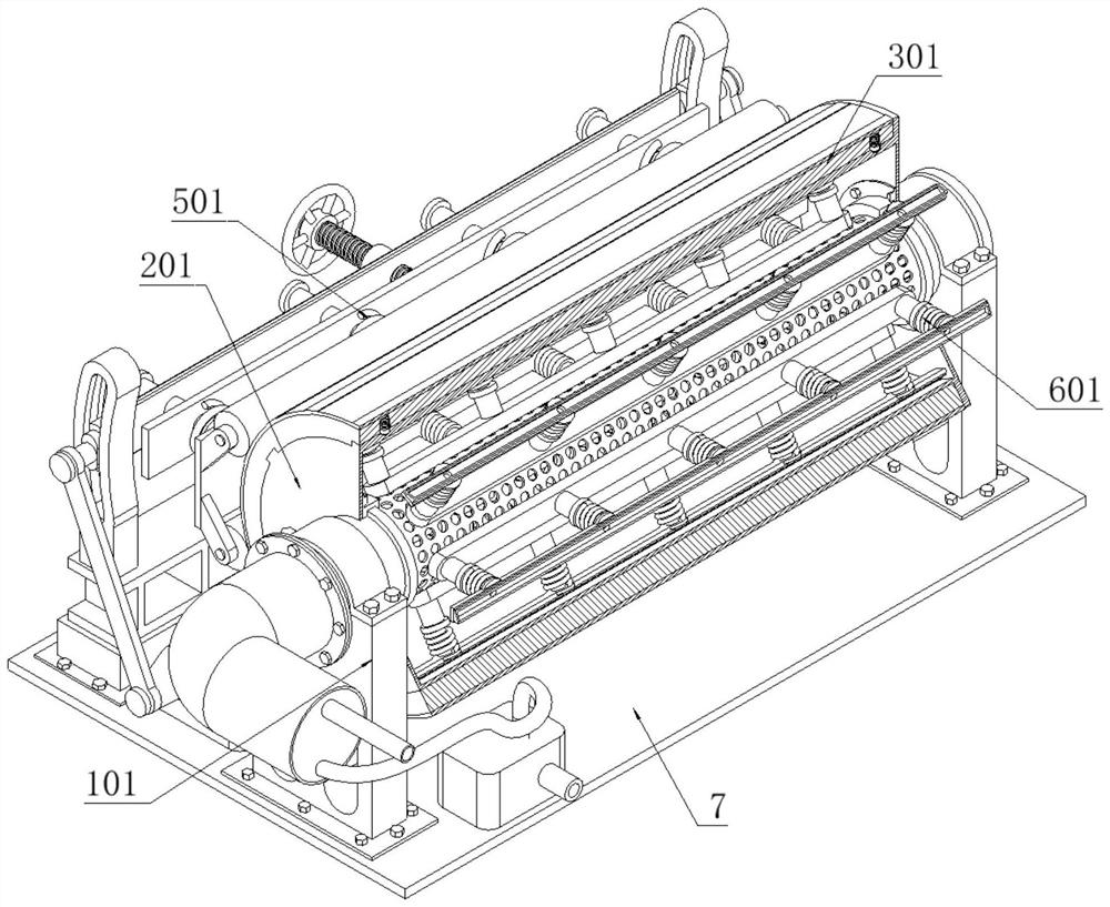 A paper machine high-efficiency steam piping system