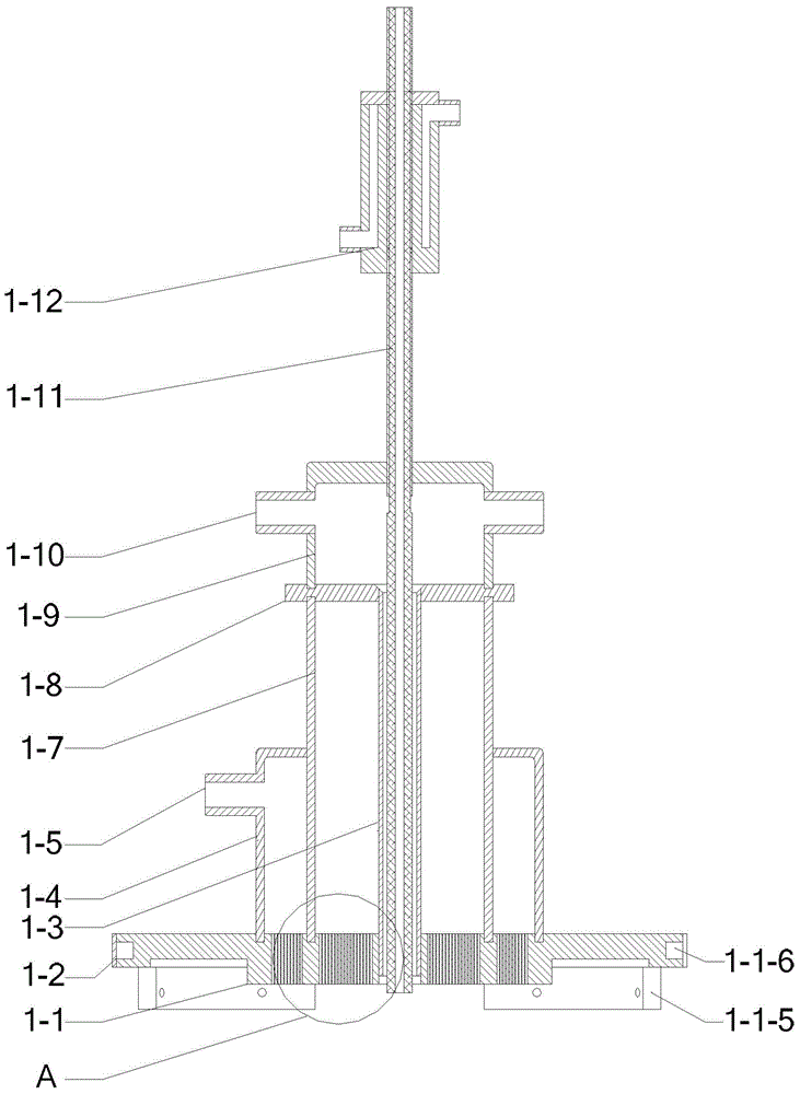 Pulverized coal flame burning diagnosis testing device