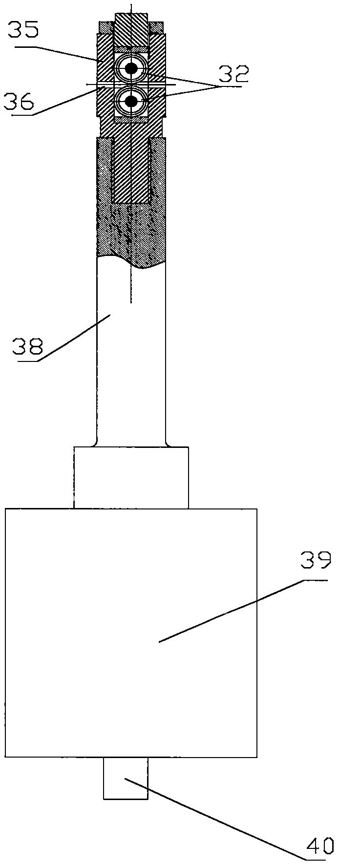 Equipment and technology for preparing fine spherical metal powder by ultrasonic vibration atomization