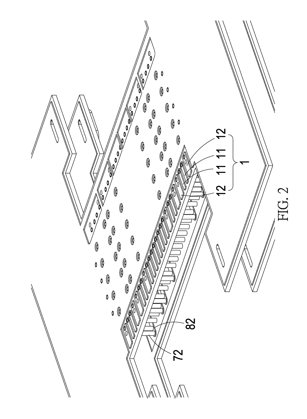 Stack structure of high frequency printed circuit board