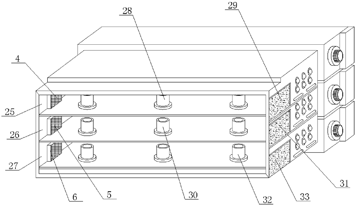 Rapid medicine temperature changing device for malignant tumors