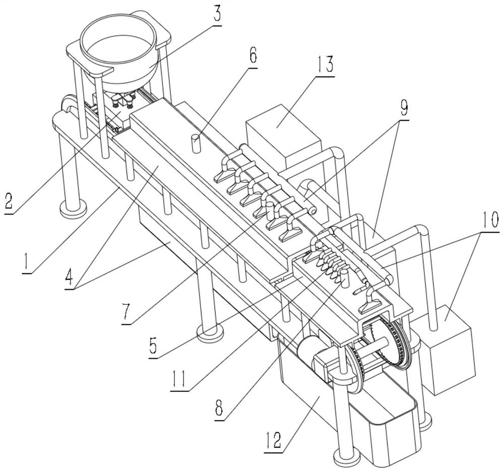 Equipment for preparing polylactic acid blank