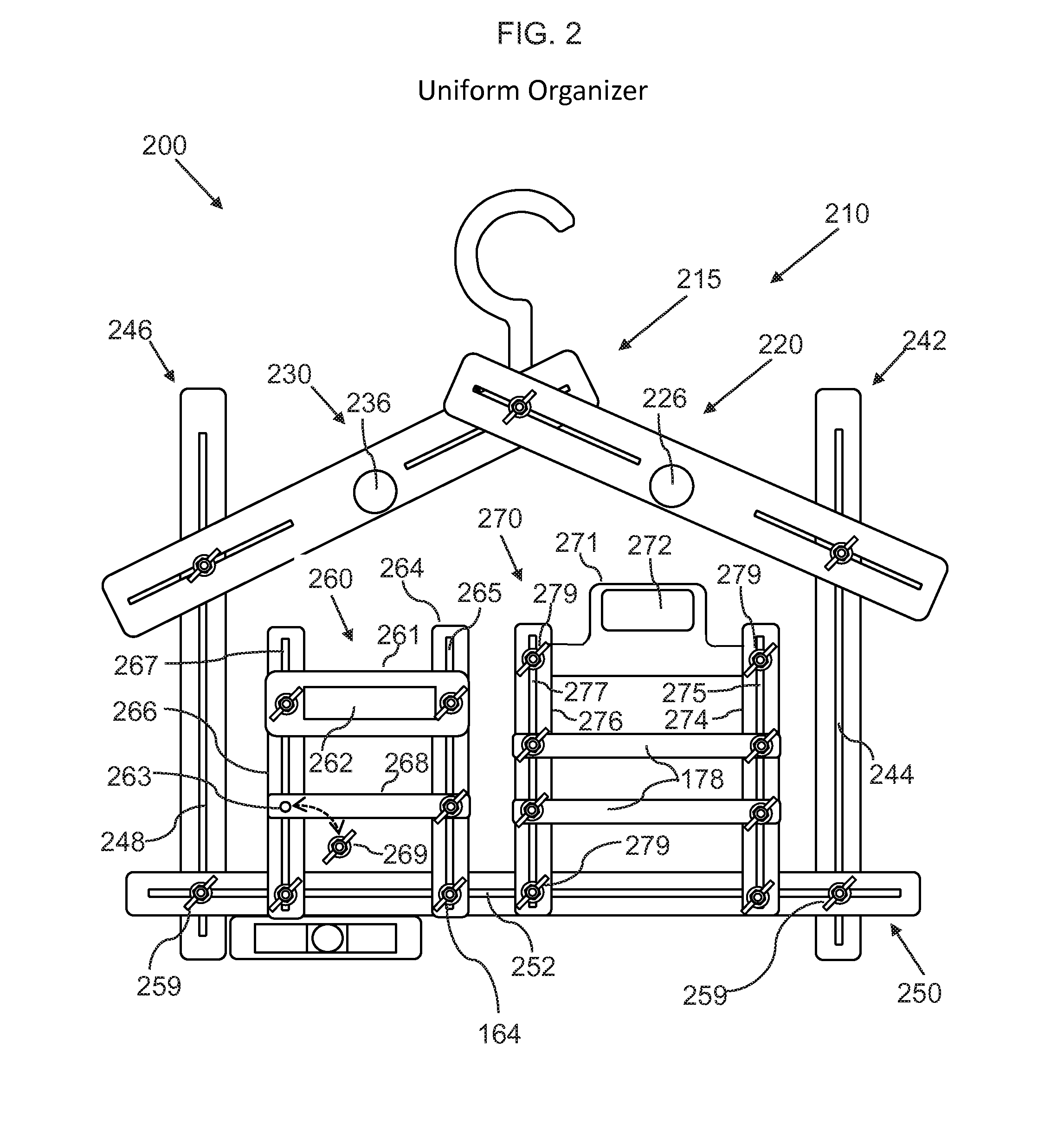 Uniform organizer