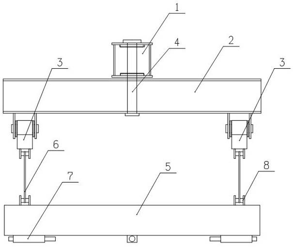 Reinforcement cage lifting device