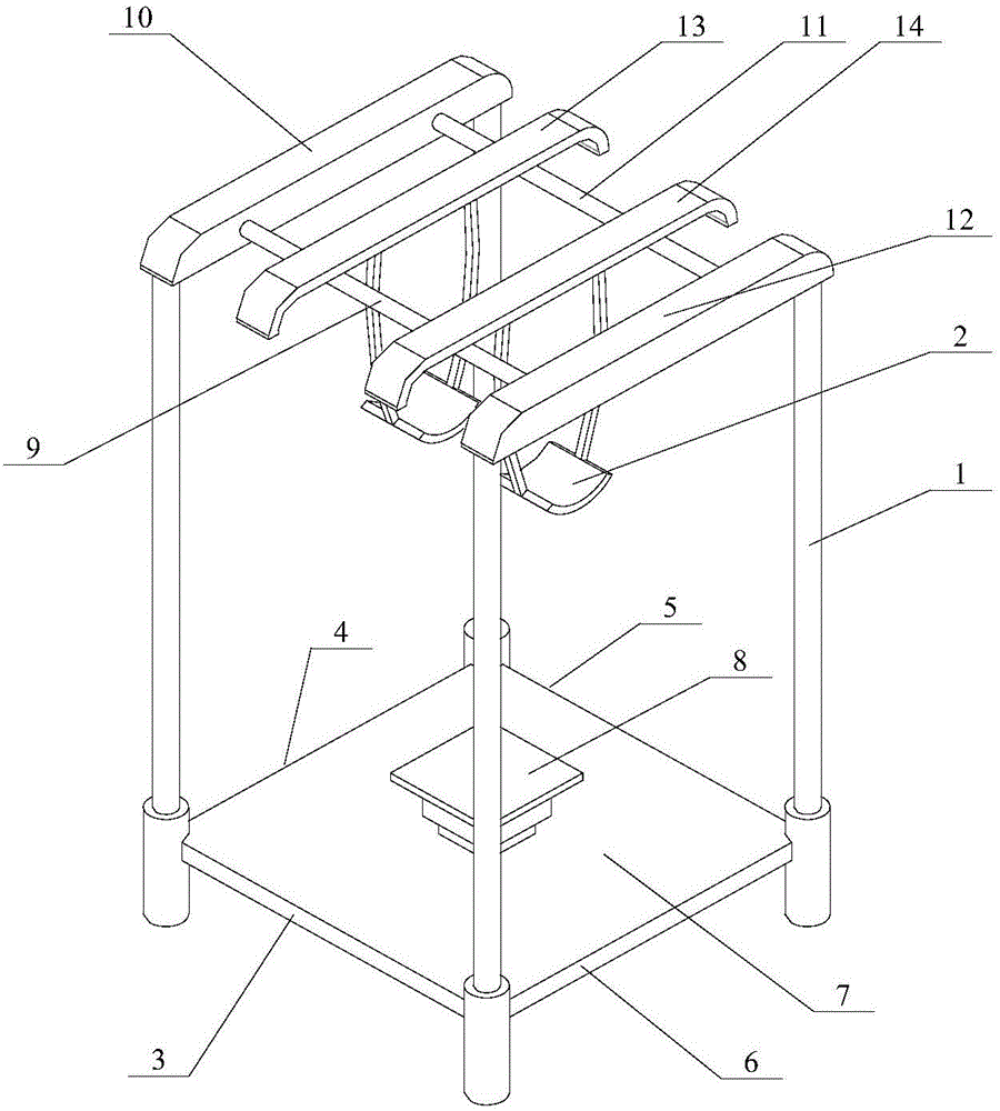 Suspension traction device for cervical vertebra and lumbar vertebra