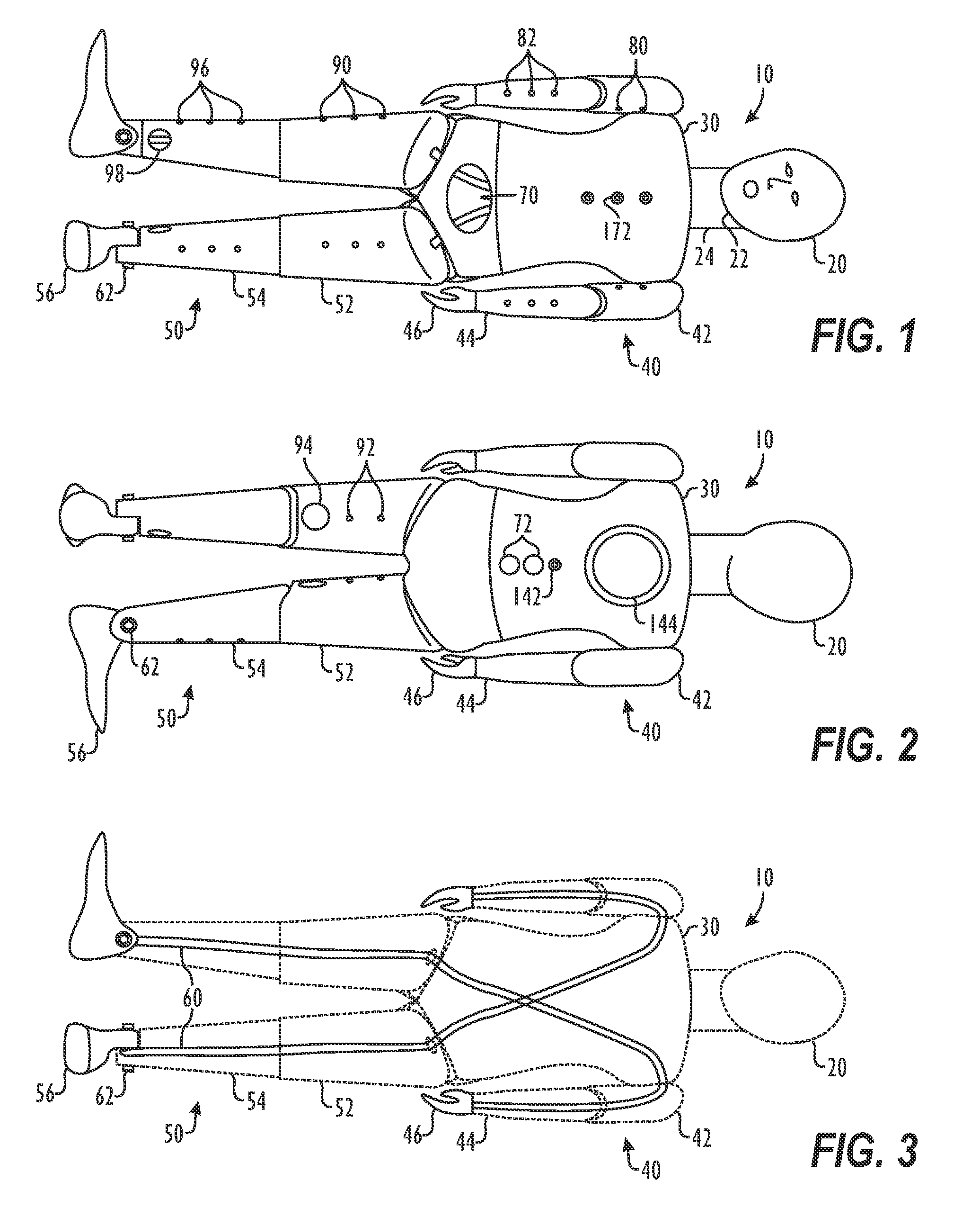 Aquatic rescue testing doll