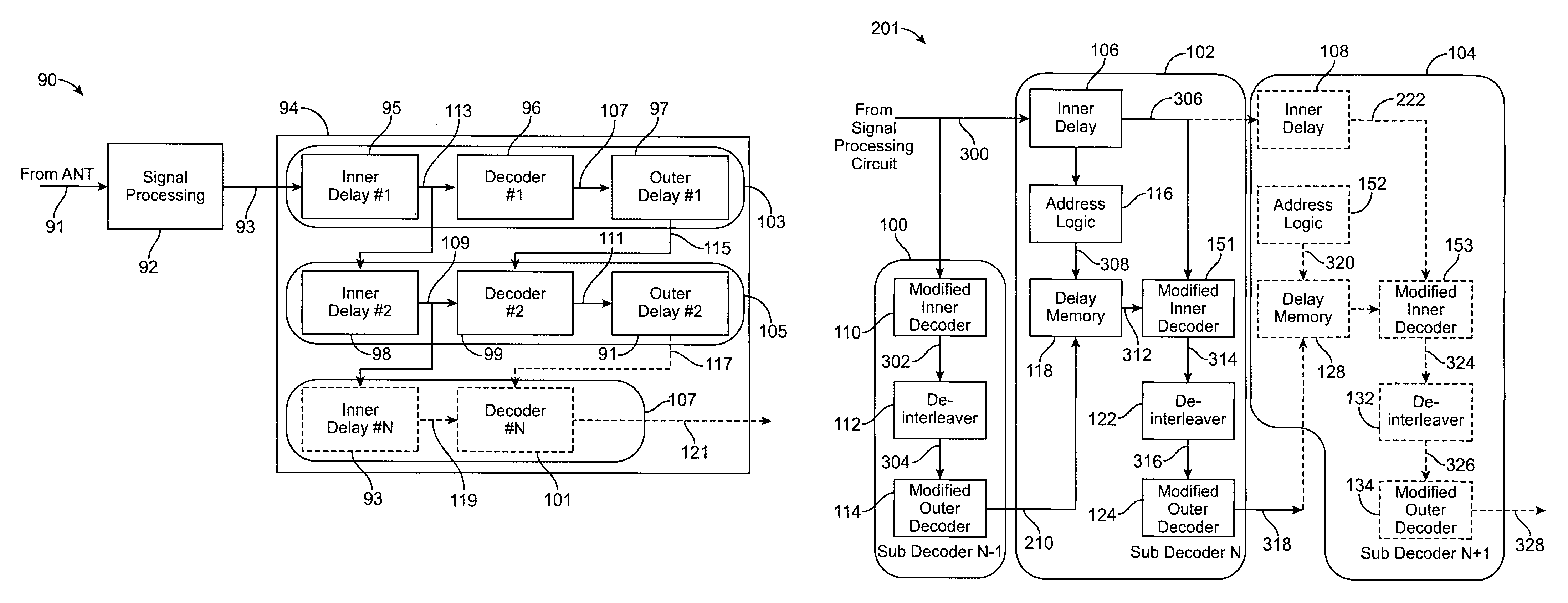 Diversity combining iterative decoder