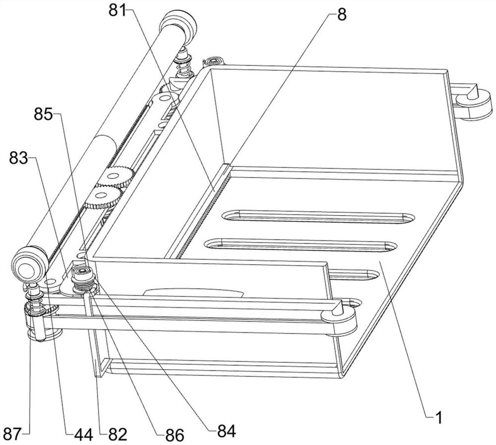 A self-cleaning desk for students