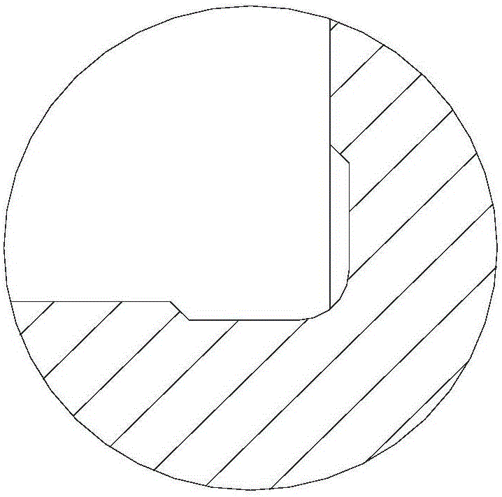 Combined mandrel and mandrel body, end-toothed disc and locking nut thereof