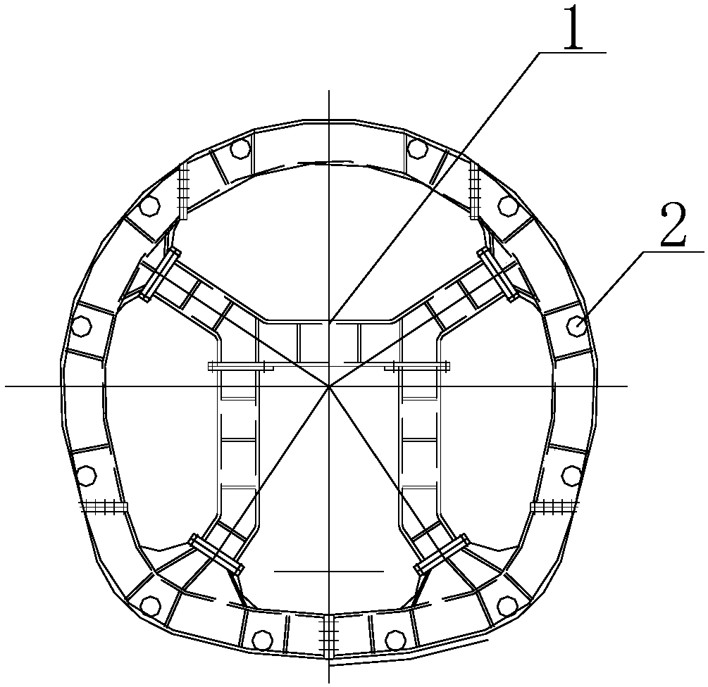 A Segment Secondary Lining Equipment with Continuous Tension