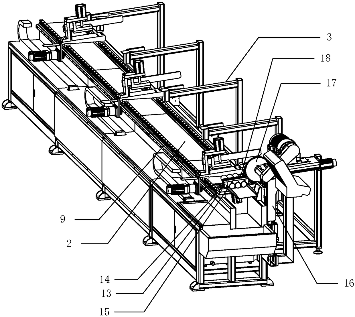 Pipe cutting machine