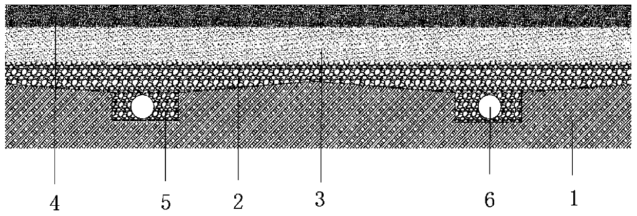 Novel football field and construction method thereof