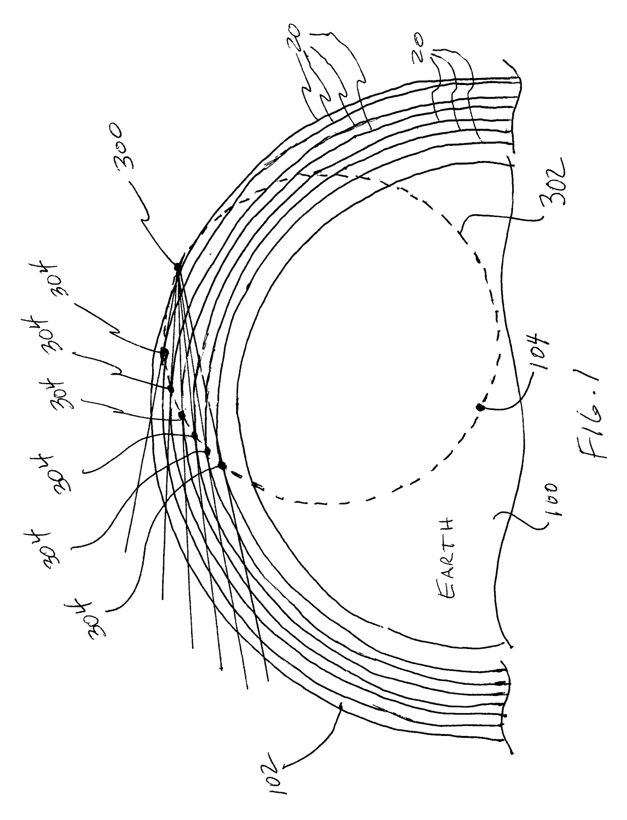 Method of refraction angle mapping of earth'S limb