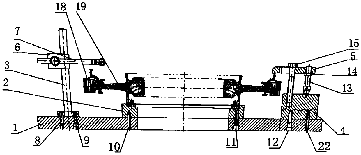 A snap ring type connection baffle installation method