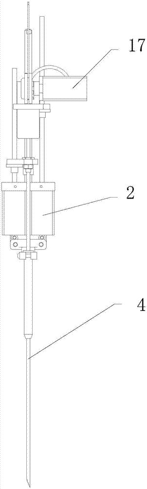 Intelligent nerve damage prevention projected nucleus pulposus resection operation mechanical hand