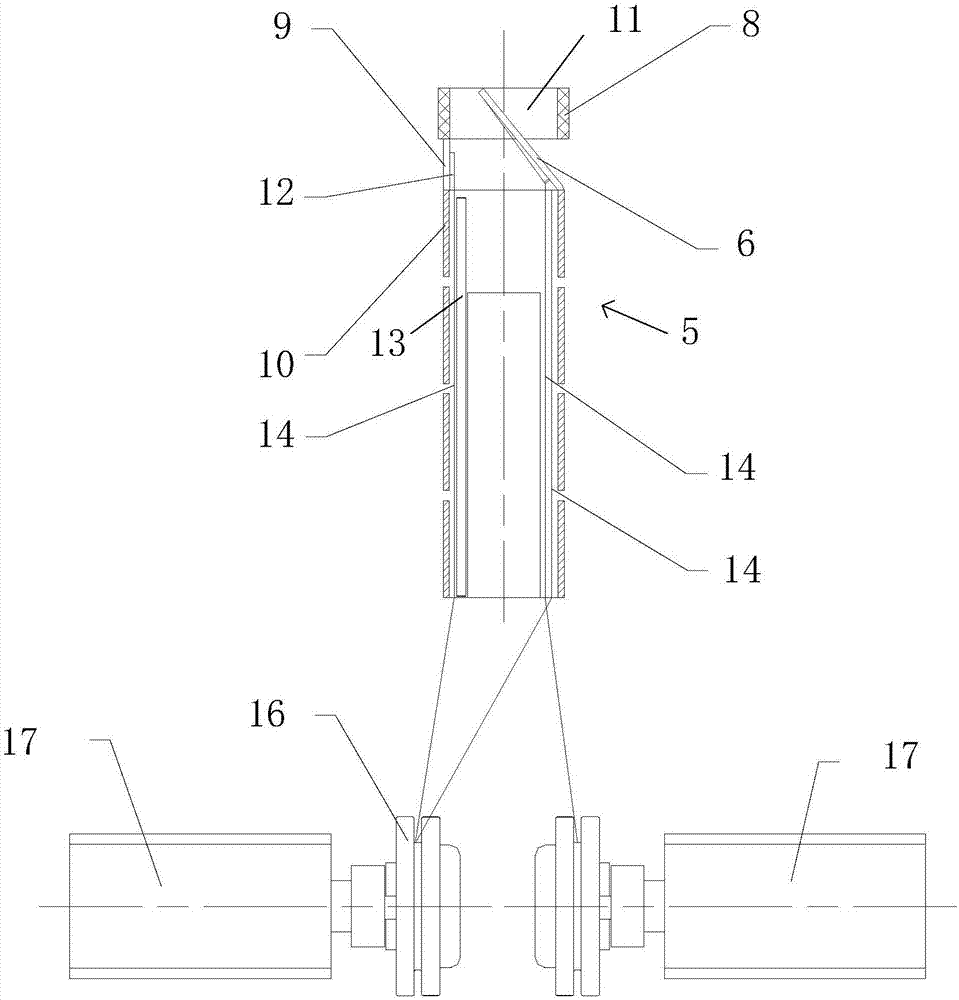 Intelligent nerve damage prevention projected nucleus pulposus resection operation mechanical hand