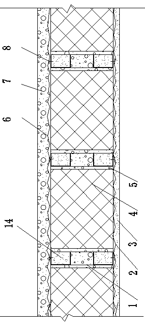 Construction method of lattice light-gauge steel house