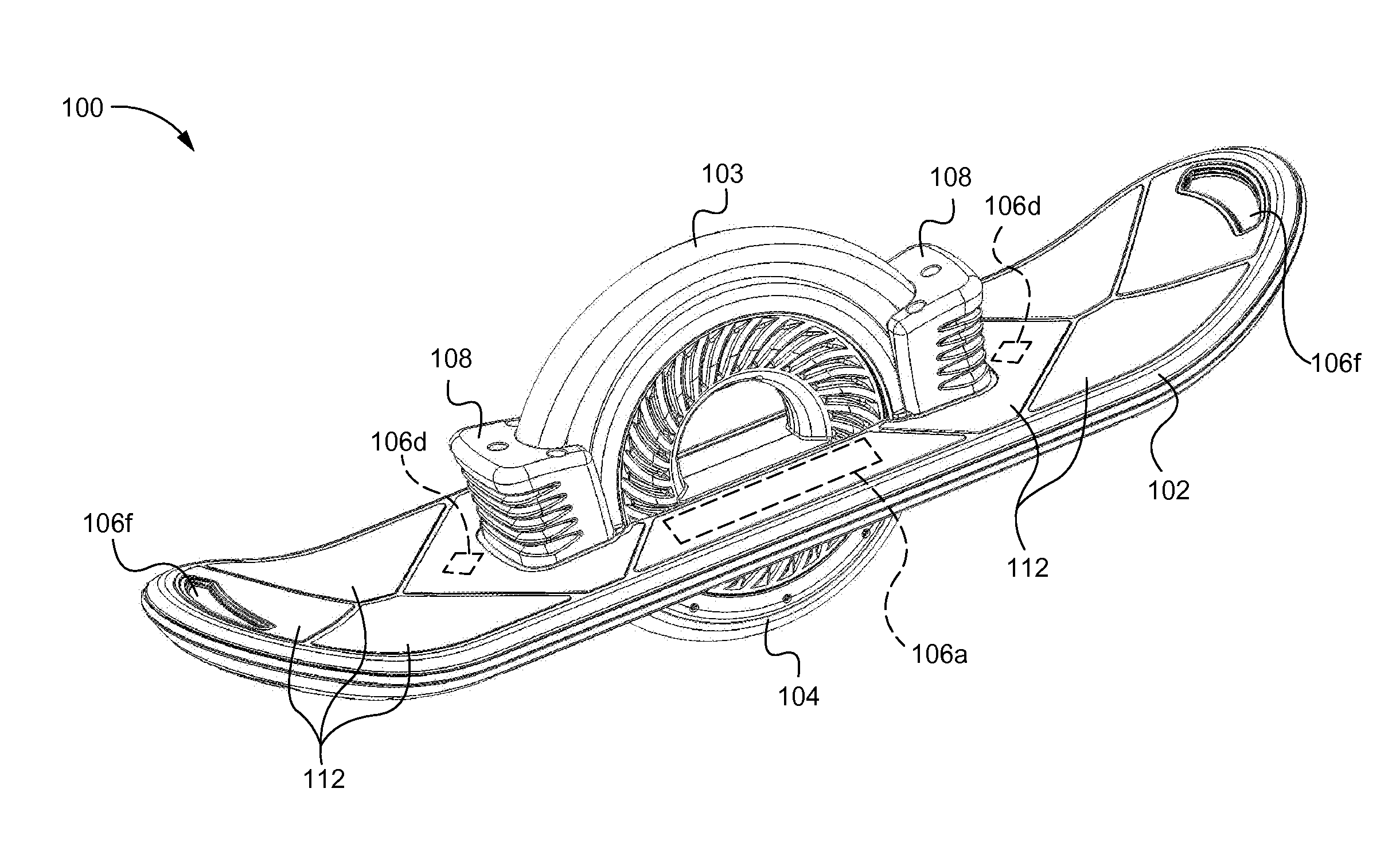 Pitch-propelled vehicle