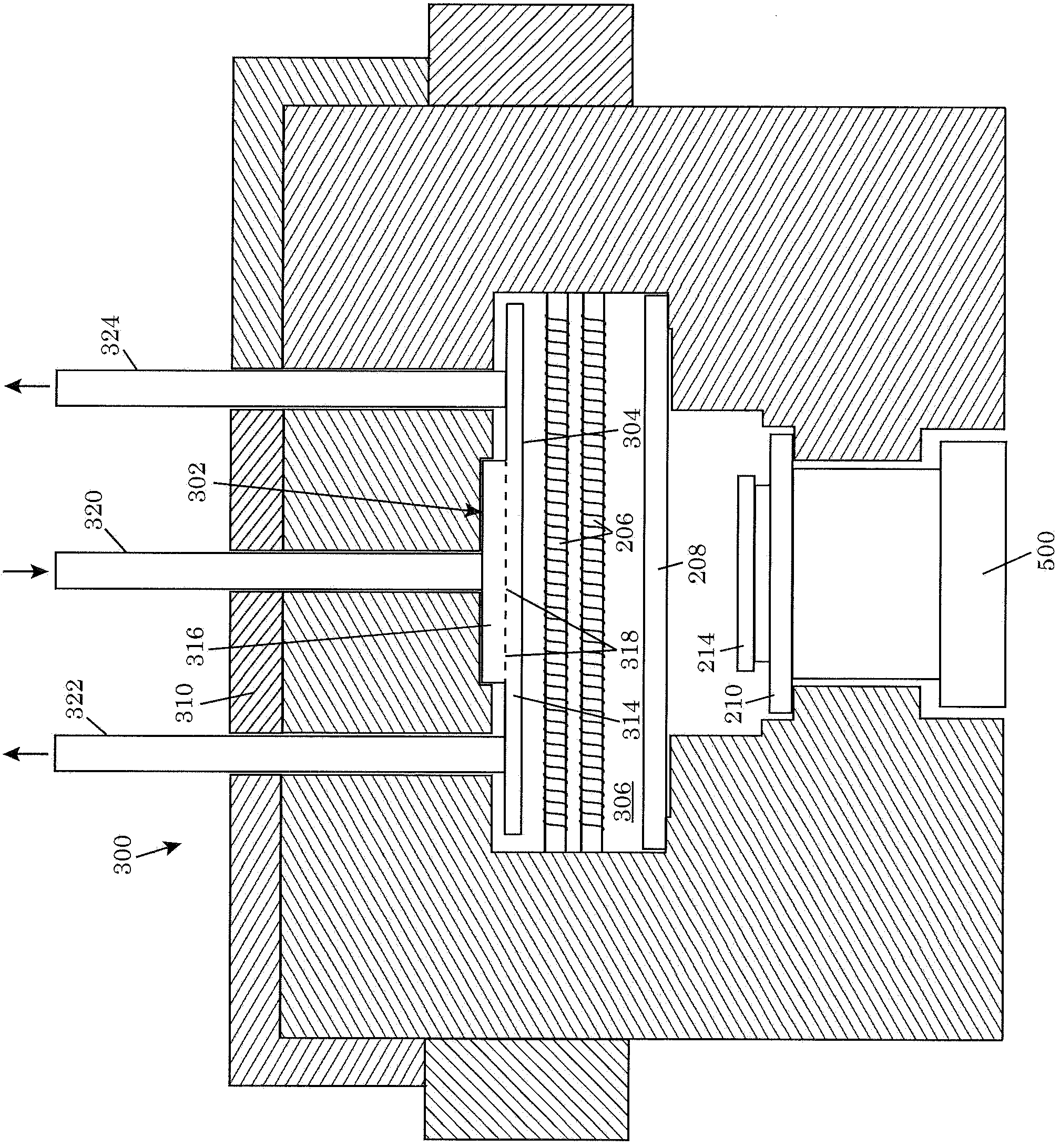 Glass molding system and related apparatus and method