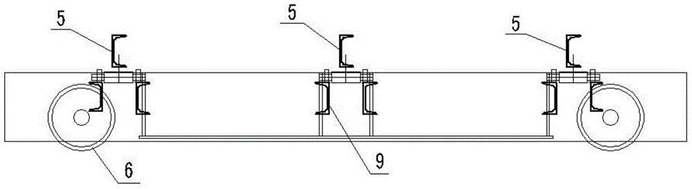 Transfer machine for box girder side form