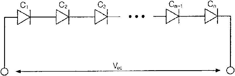 Light emitting device for AC power operation