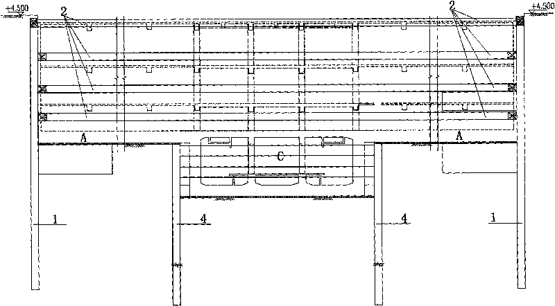 Underground complex integrally co-constructed implementation design method