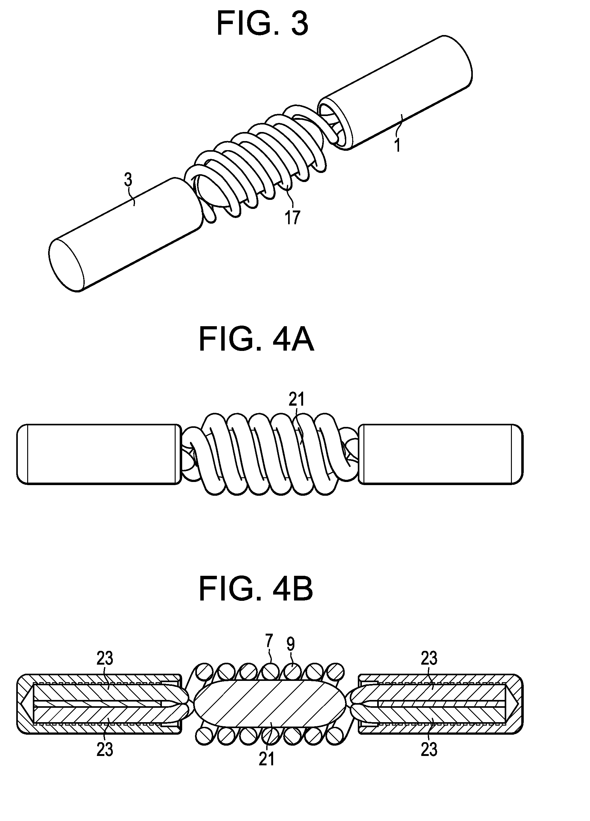 Dual spring posterior dynamic stabilization device with elongation limiting elastomers