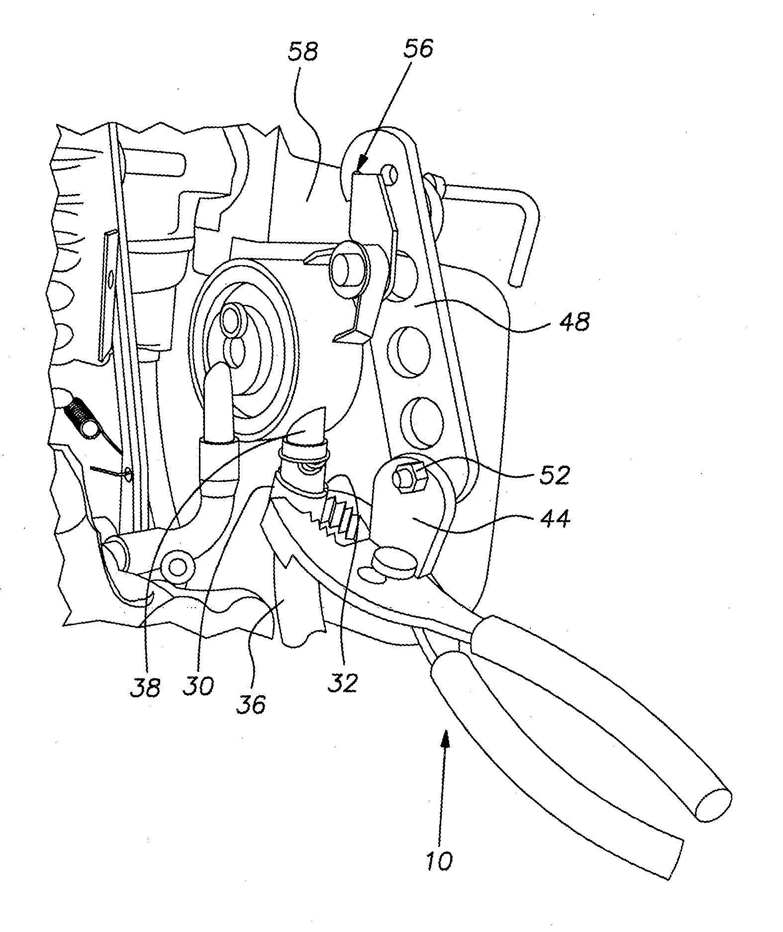 Tool for inserting fuel tubes