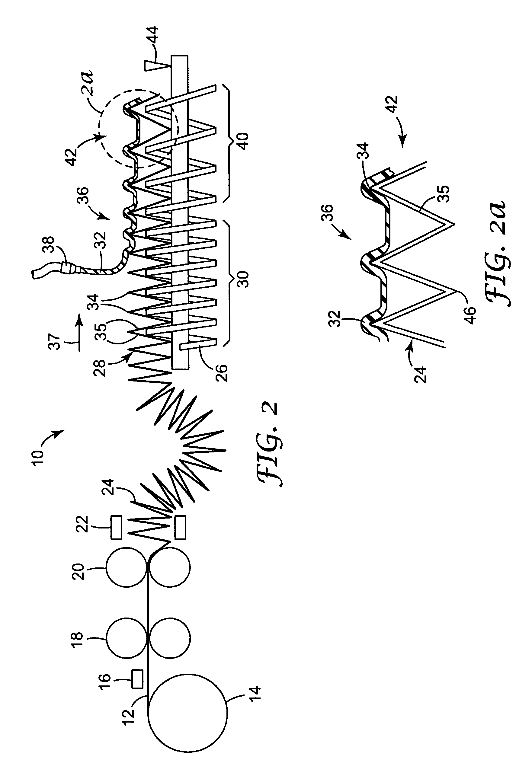 Self-supporting pleated filter media