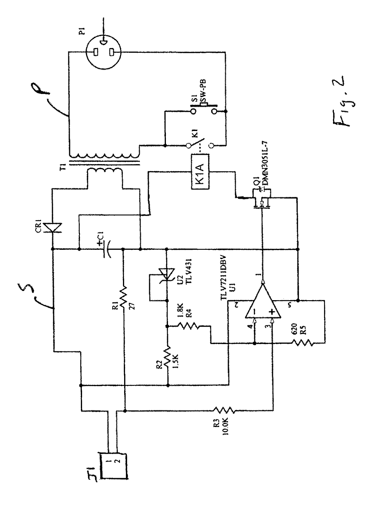 Current sensing circuit disconnect device and method