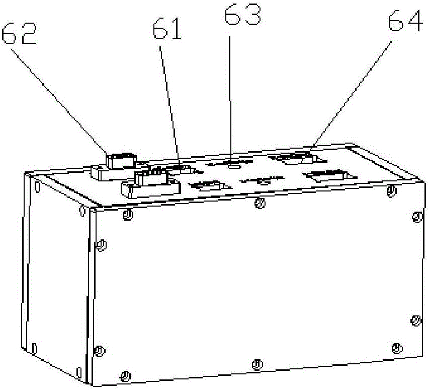 Mainboard combined measurement machine and test method thereof