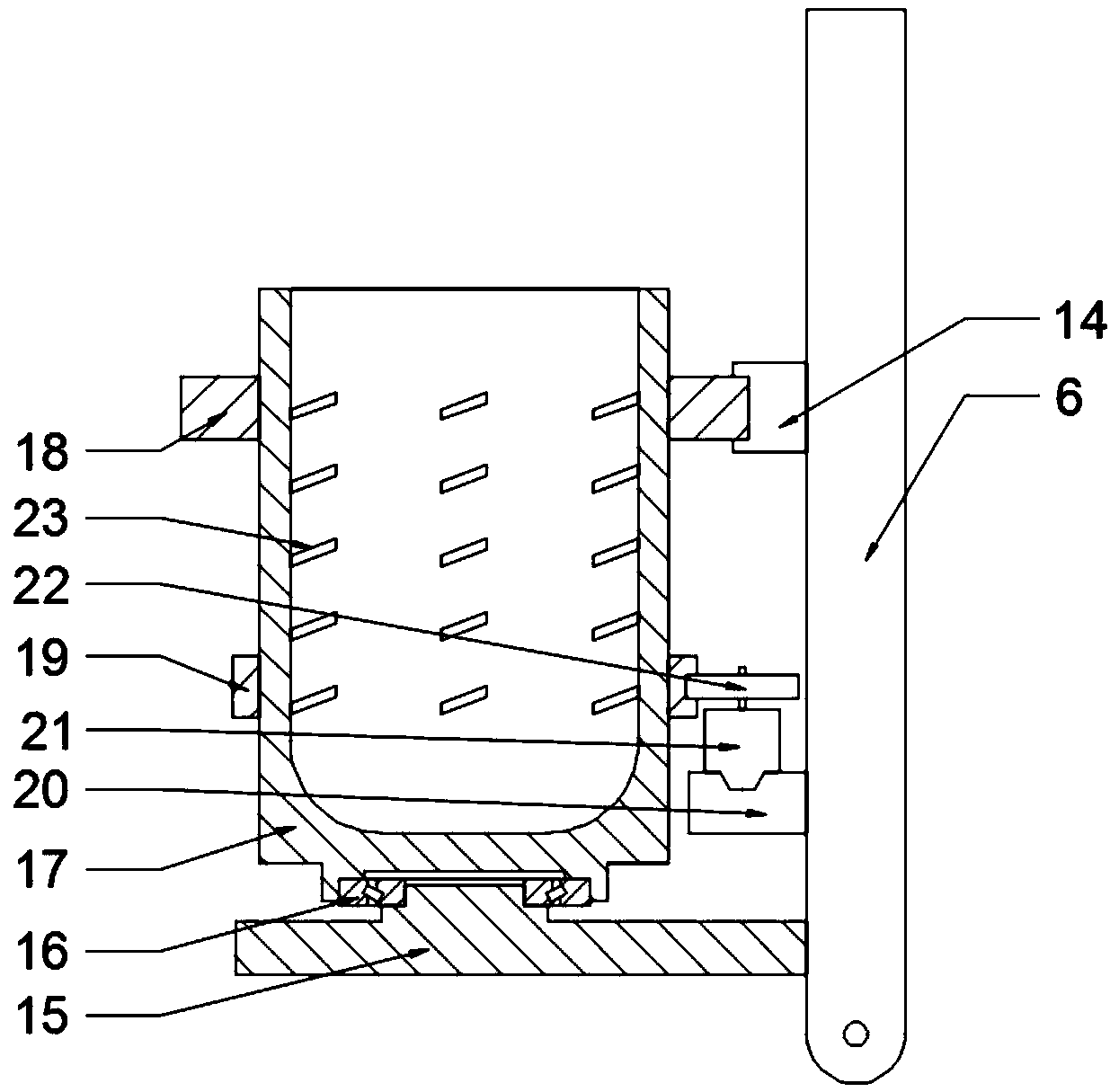 Cement mixing equipment capable of maintaining viscosity