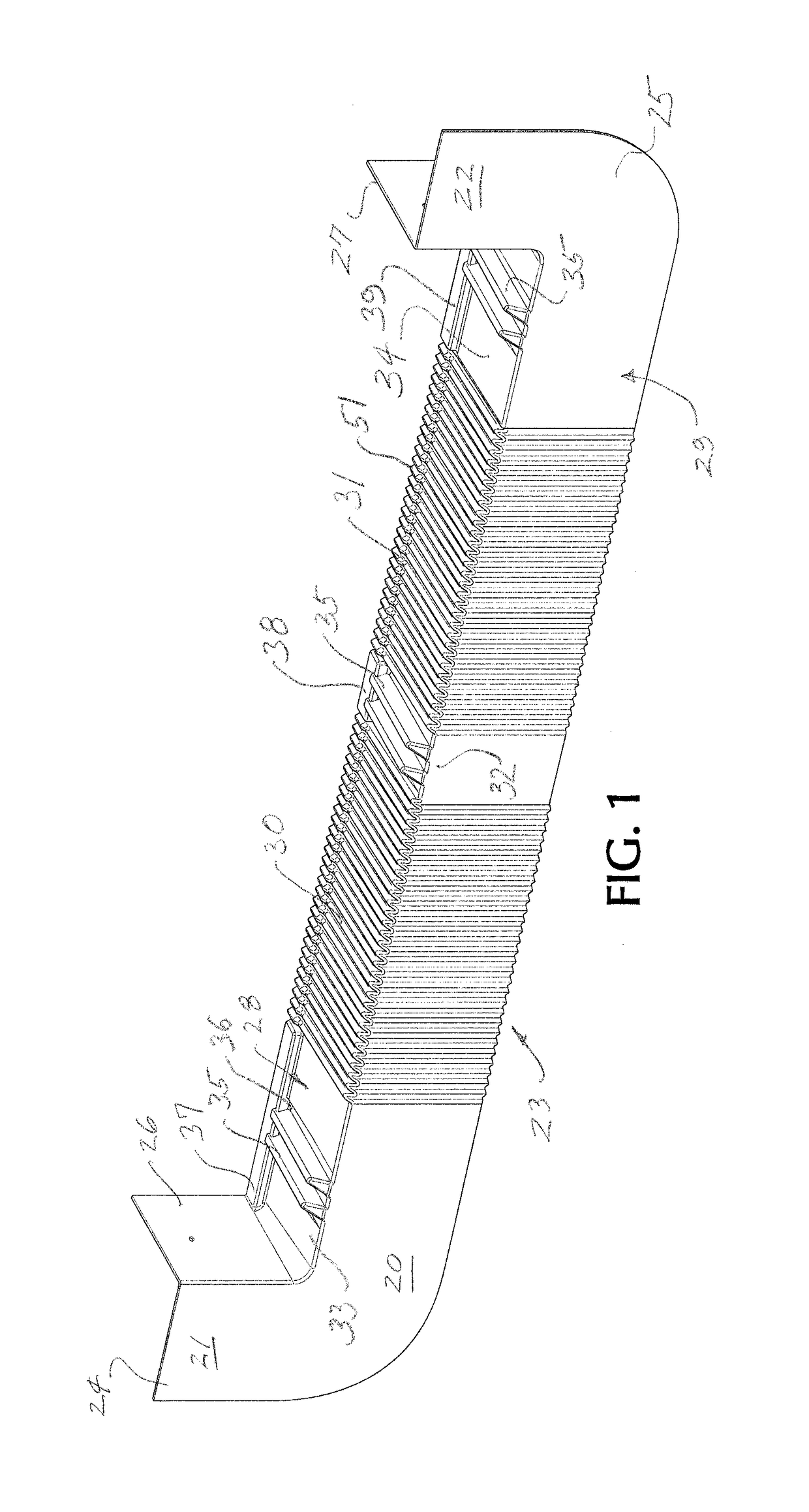 One-piece sill pan flashing