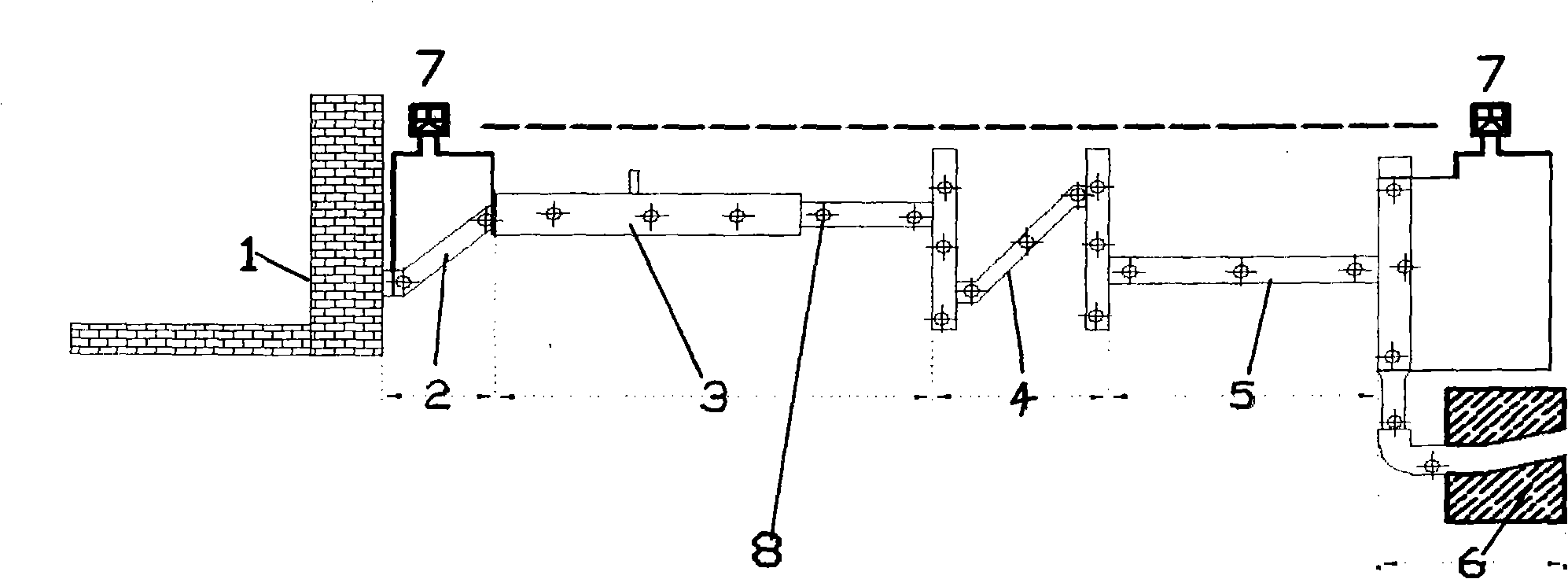 Heating equipment and process for noble metal stock path