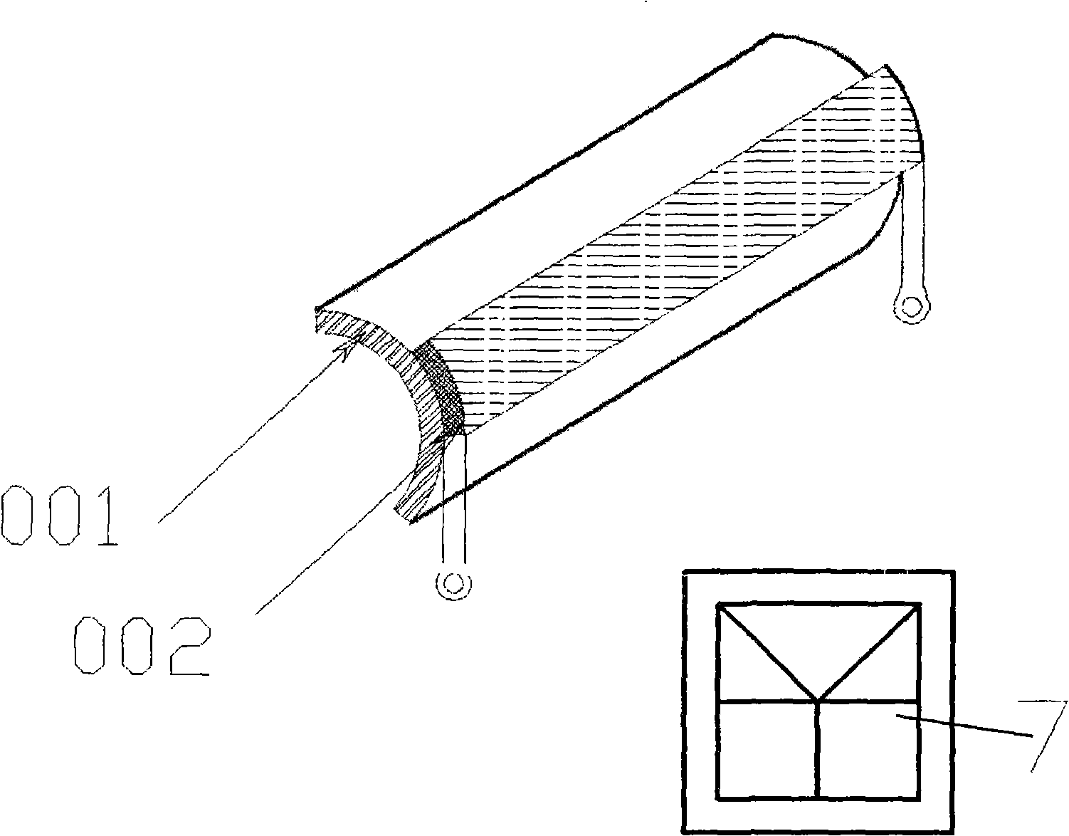 Heating equipment and process for noble metal stock path