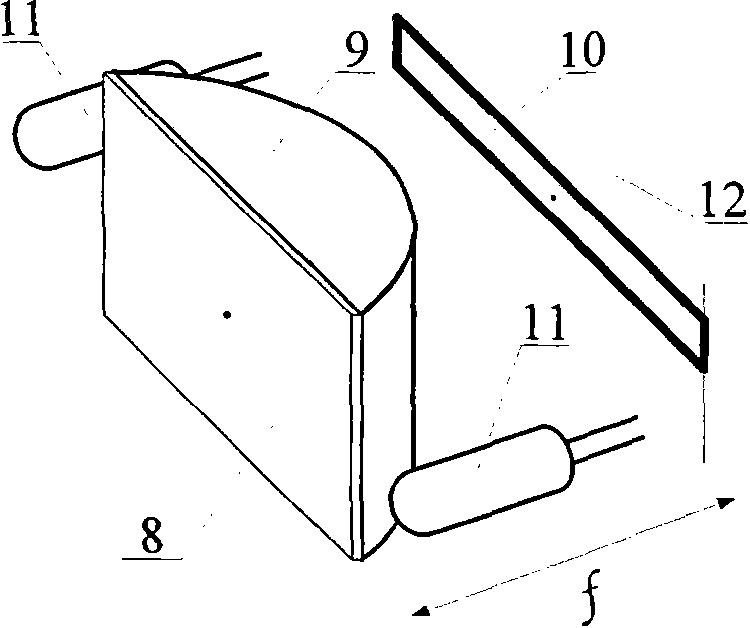 Visual full-parameter wheel alignment detection system and method based on linear array images