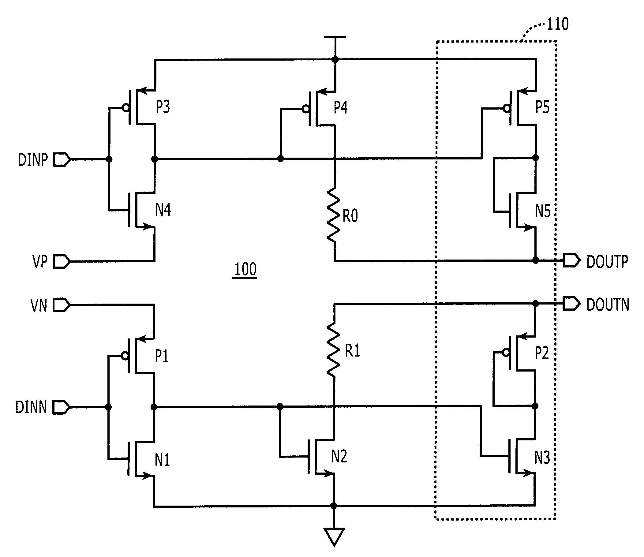 Impedance-matched output driver circuits having enhanced predriver control