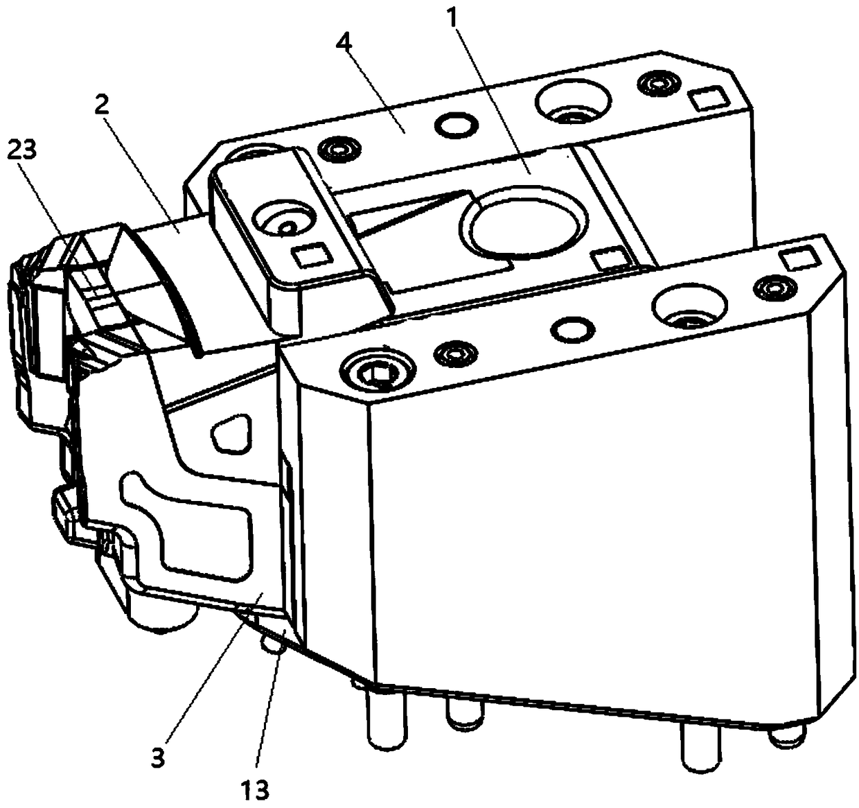 Sliding assembly for wheel installation