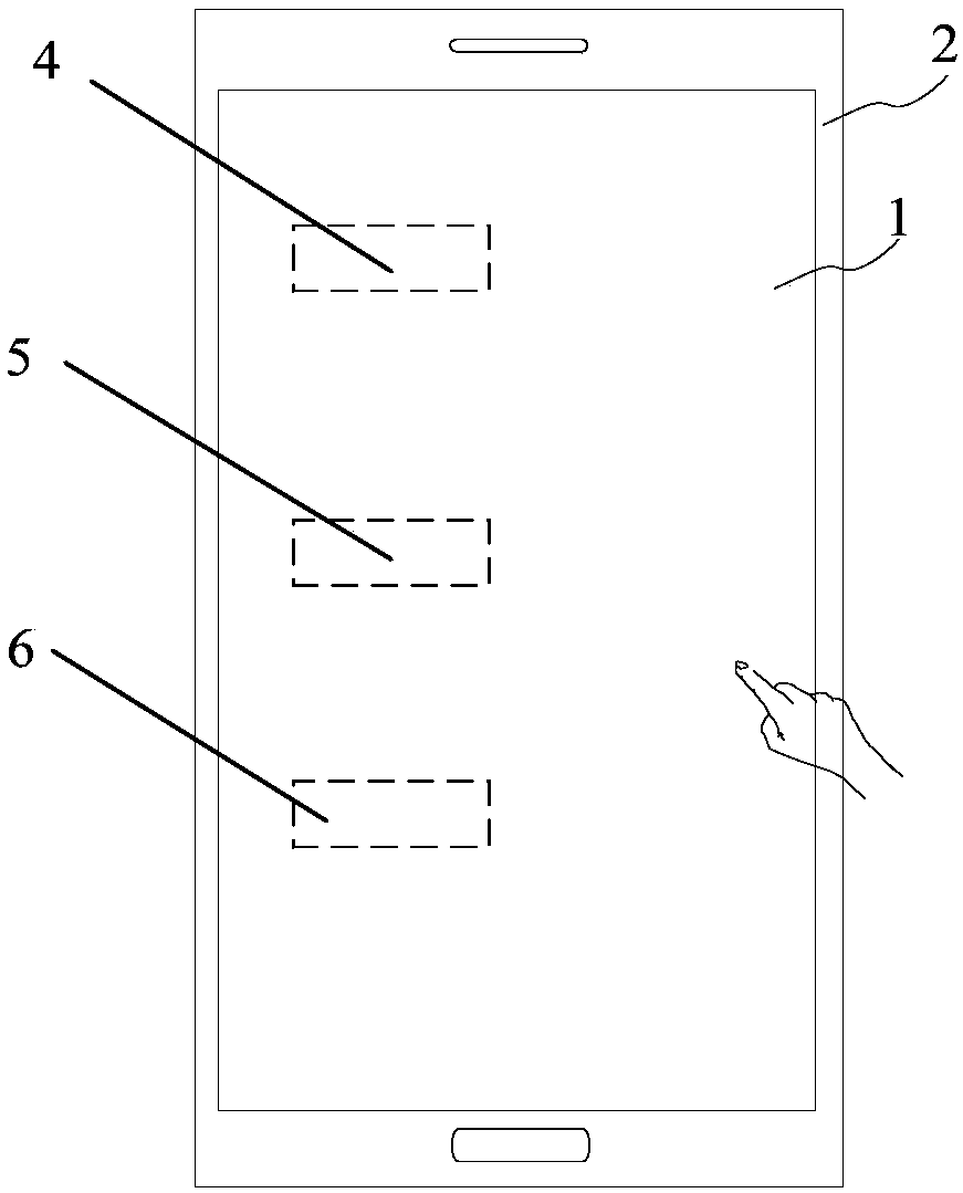 Terminal device and pressure touch method