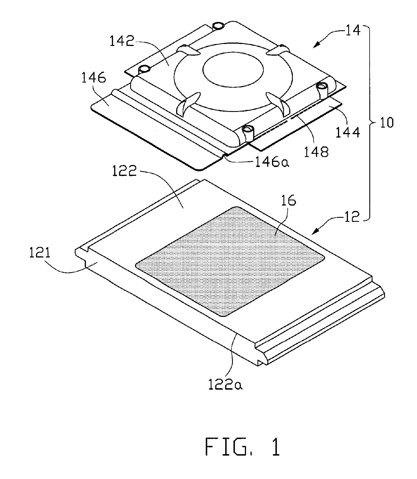 Grease protecting apparatus for heat sink