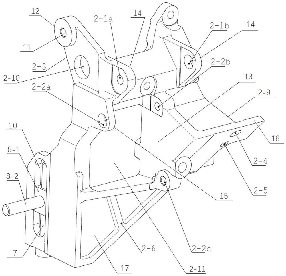 Integrated multifunctional engine steering pump support