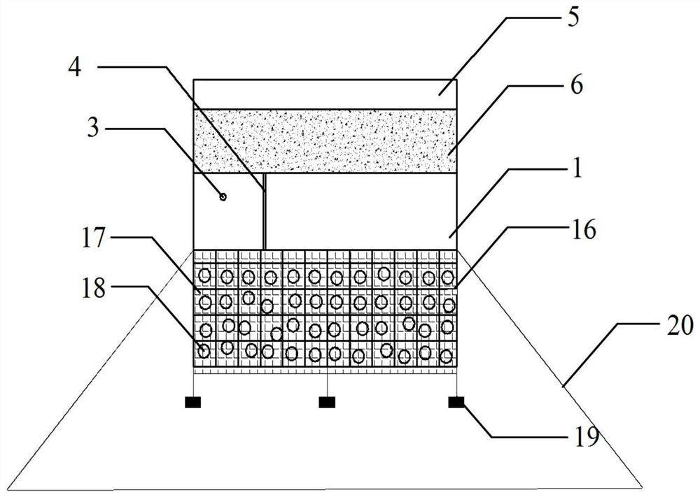 A floating breakwater equipped with arc-shaped anti-wave wings and power generation device