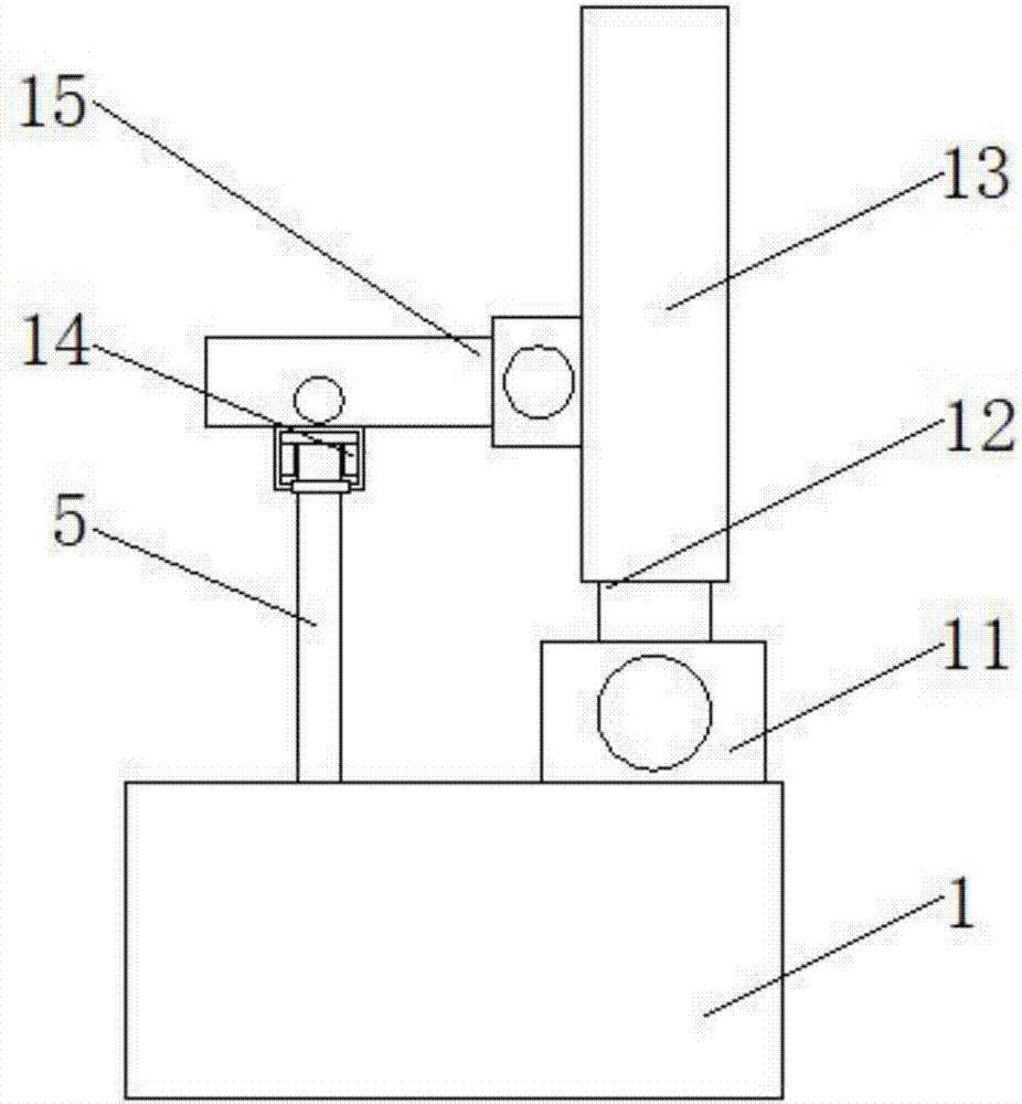 Angle-adjustable computer display base