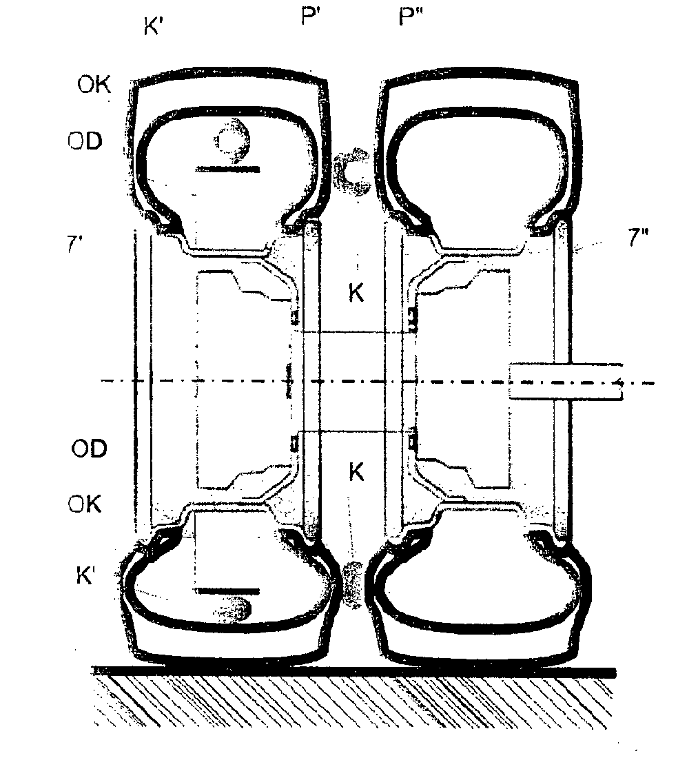 Self-reinflating tire