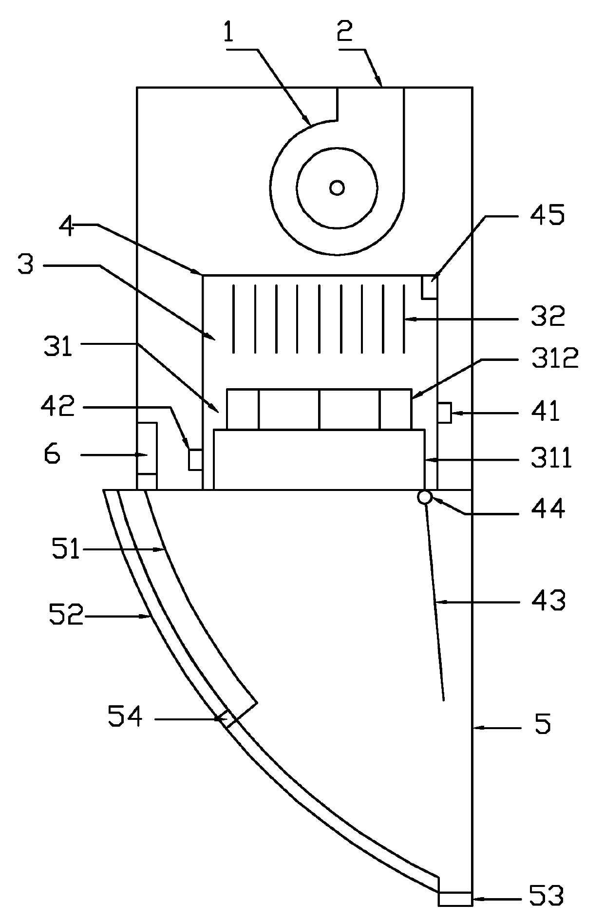 Oil smoke purifying machine free of being dismounted for cleaning