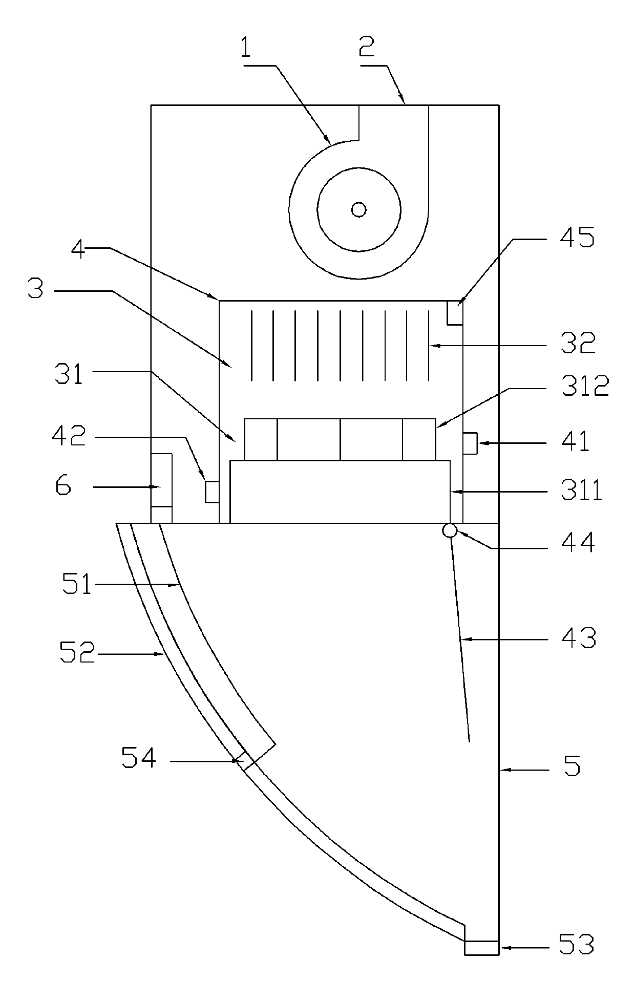 Oil smoke purifying machine free of being dismounted for cleaning