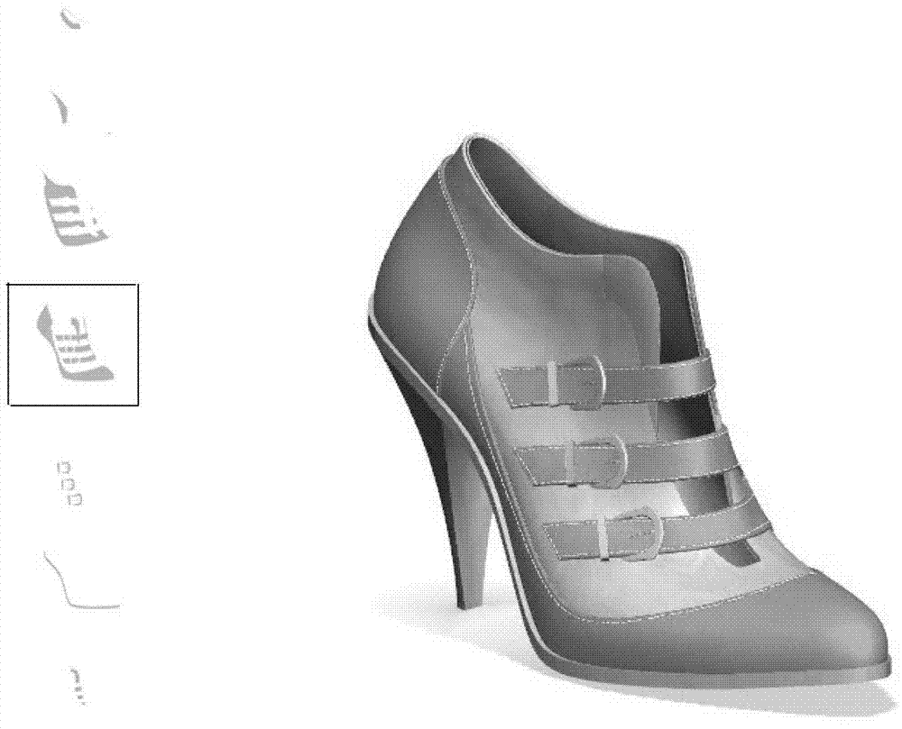 Method for selecting commodity components by utilizing option boxes through web pages