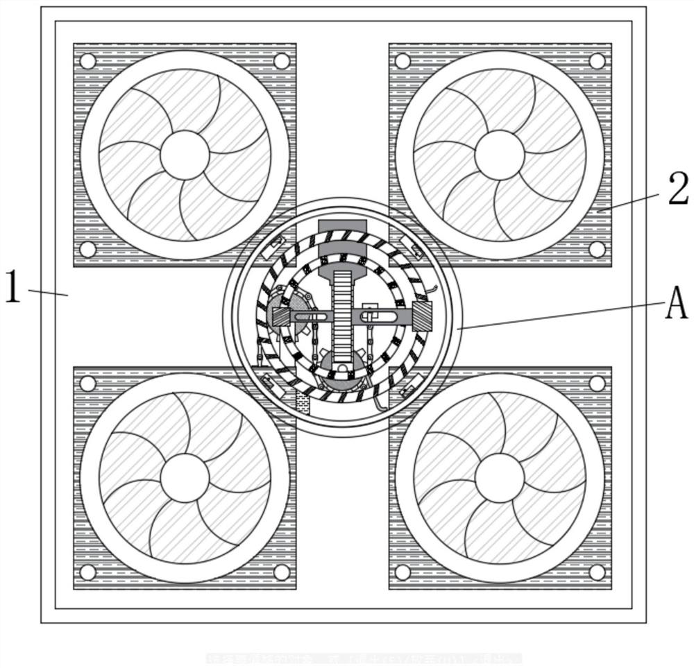 Computer radiator assembly with automatic adjusting function